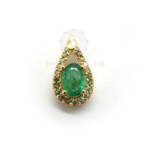 Emerald Gold Pandent